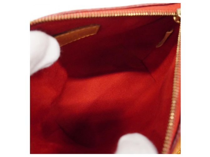 Borsa a mano Nano Pallas Monogram Louis Vuitton Marrone Fuschia - vista 4