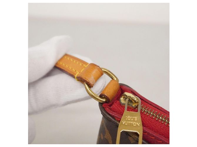Borsa a mano Nano Pallas Monogram Louis Vuitton Marrone Fuschia - vista 9