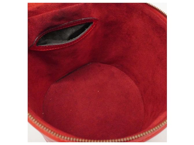 Borsa Louis Vuitton Epi Cannes - Rosso Castigliano - vista 4