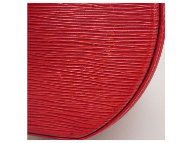 Borsa Louis Vuitton Epi Cannes - Rosso Castigliano - vista 6