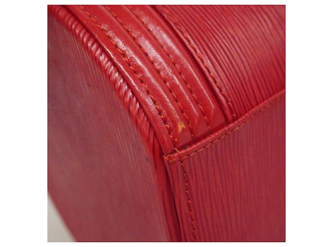 Borsa Louis Vuitton Epi Cannes - Rosso Castigliano - vista 7