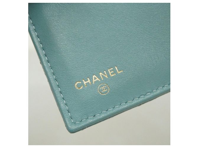 Chanel Boy Dreifach-Brieftasche in Blau - Ansicht 4