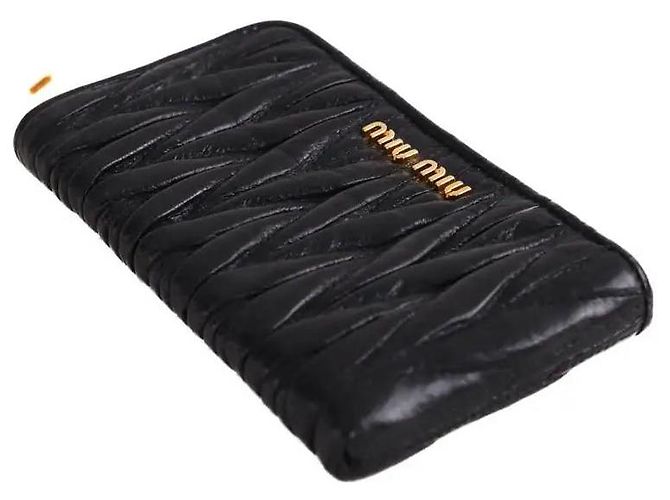 Miu Miu Cartera negra Negro - vista 3