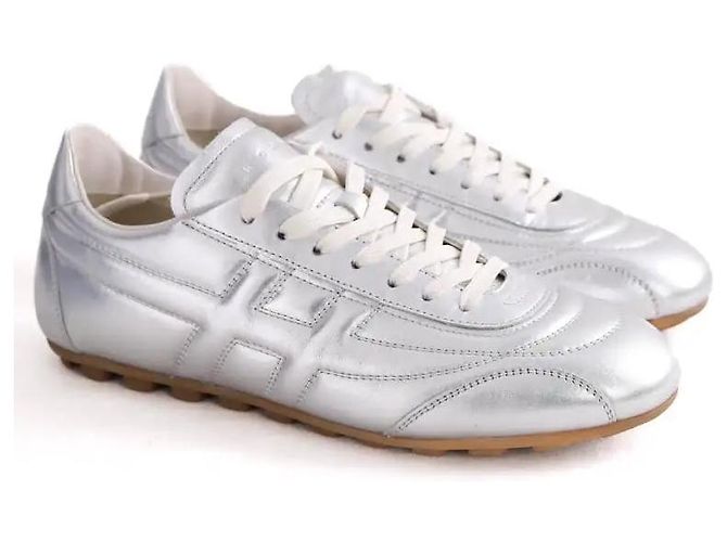 Hogan Silberne Sneaker - Ansicht 3
