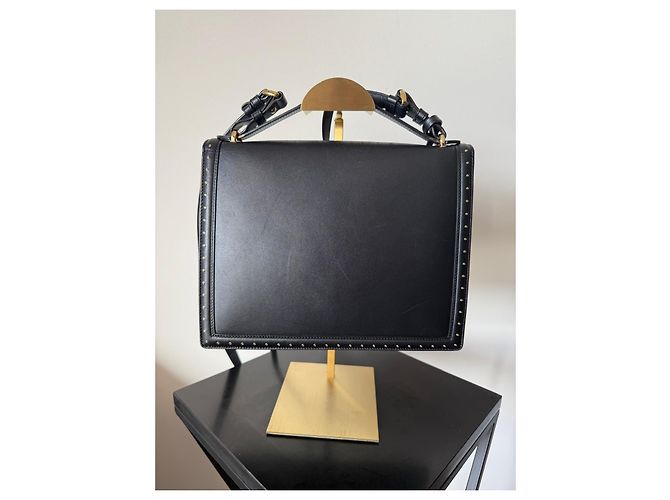 Borsa Salvatore Ferragamo Gancini in pelle nera Nero - vista 4