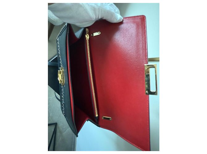 Borsa Salvatore Ferragamo Gancini in pelle nera Nero - vista 5