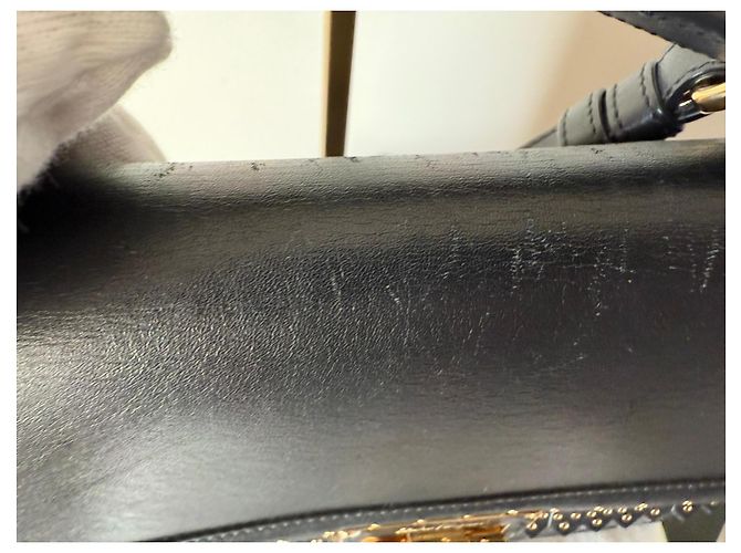 Borsa Salvatore Ferragamo Gancini in pelle nera Nero - vista 8