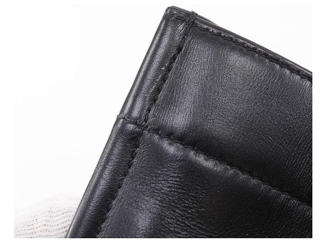 Dior Essential Kleine Tote Tasche Leder Tasche Schwarz - Ansicht 8