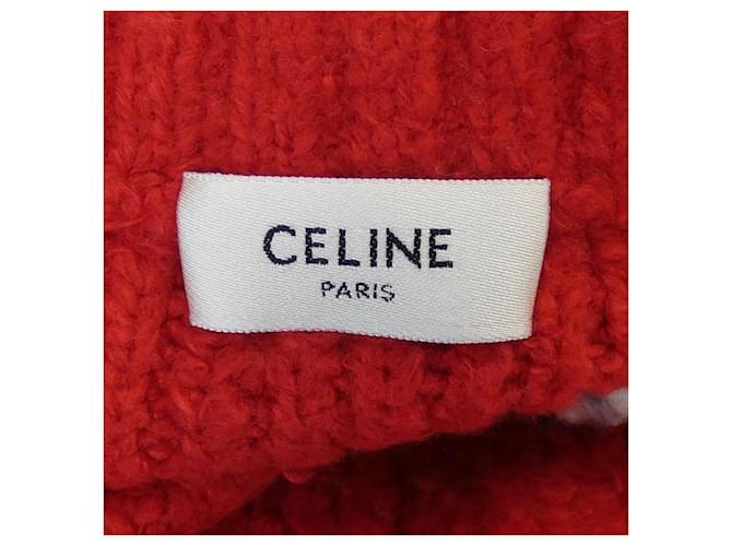 Céline Suéter de lana de rayas oversized Celine Negro - vista 4
