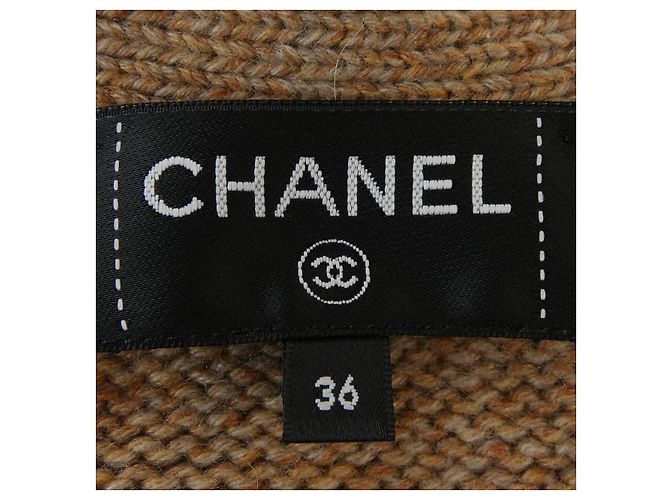 Cárdigan de cachemira LOOK32 de Chanel Castaño - vista 5