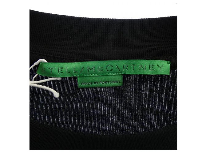 Stella Mc Cartney Camiseta de manga longa Stella McCartney Sunshine Preto - vista 4