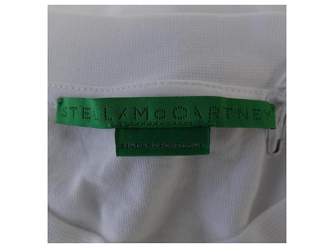 Stella Mc Cartney Stella McCartney Record Langarm-T-Shirt Weiß - Ansicht 4