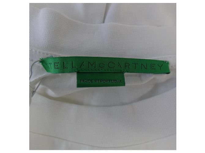 Stella Mc Cartney Stella McCartney Record Langarm-T-Shirt Weiß - Ansicht 4