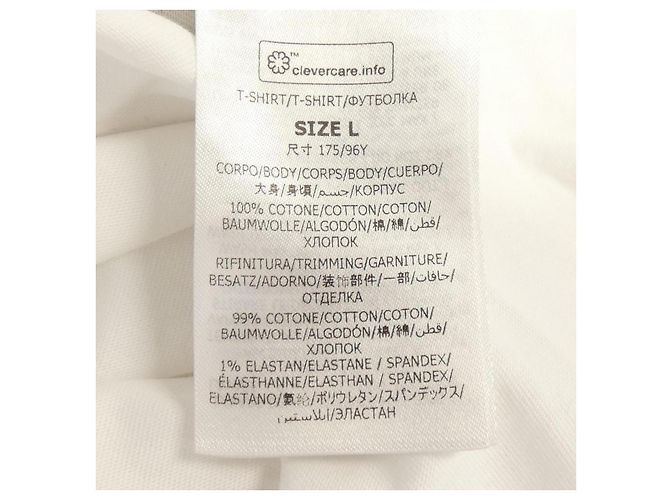 Stella Mc Cartney Camiseta Larga Record Stella McCartney Blanco - vista 3