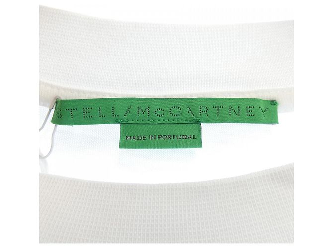 Stella Mc Cartney Camiseta Larga Record Stella McCartney Blanco - vista 4