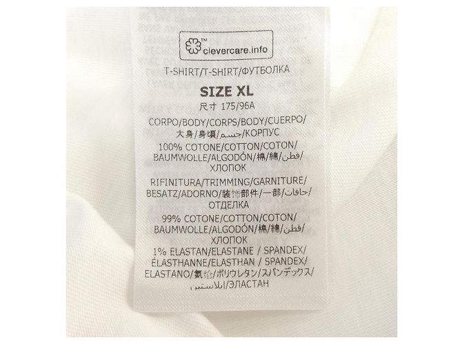 Stella Mc Cartney Camiseta Larga Record Stella McCartney Blanco - vista 3