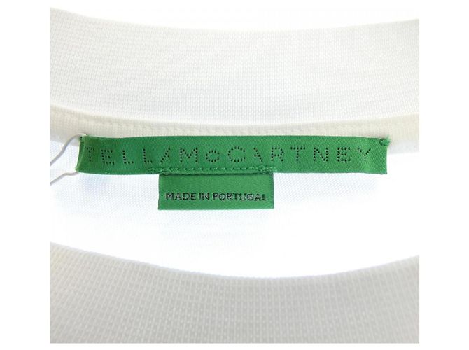 Stella Mc Cartney Camiseta Larga Record Stella McCartney Blanco - vista 4