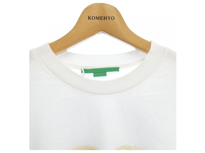 Stella Mc Cartney Camiseta Larga Record Stella McCartney Blanco - vista 5