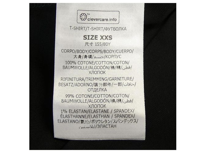 Stella Mc Cartney Camiseta Larga Record Stella McCartney Negro - vista 3