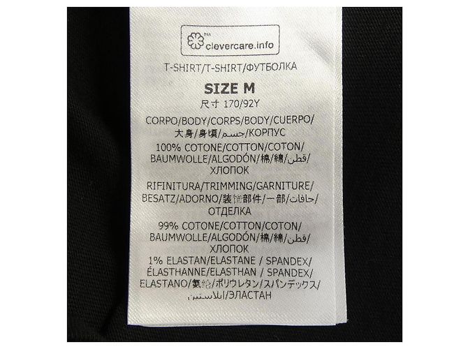 Stella Mc Cartney Camiseta Larga Record Stella McCartney Negro - vista 3