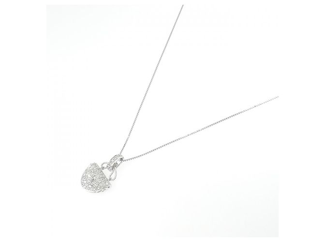 Autre Marque Collana in Au750 con Diamanti Argento - vista 2