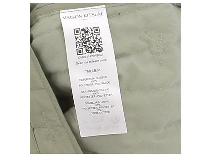 Autre Marque Giacca MAISON KITSUNÉ in cotone verde M - vista 6