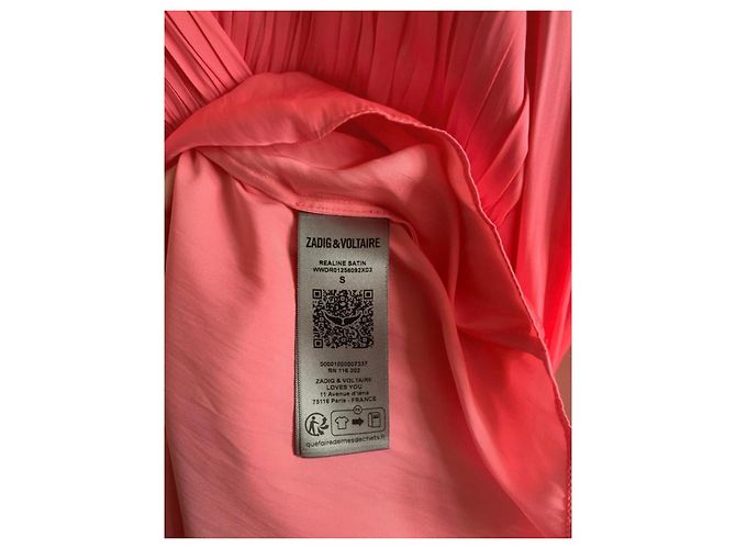 Vestido Rosa Zadig & Voltaire - vista 5