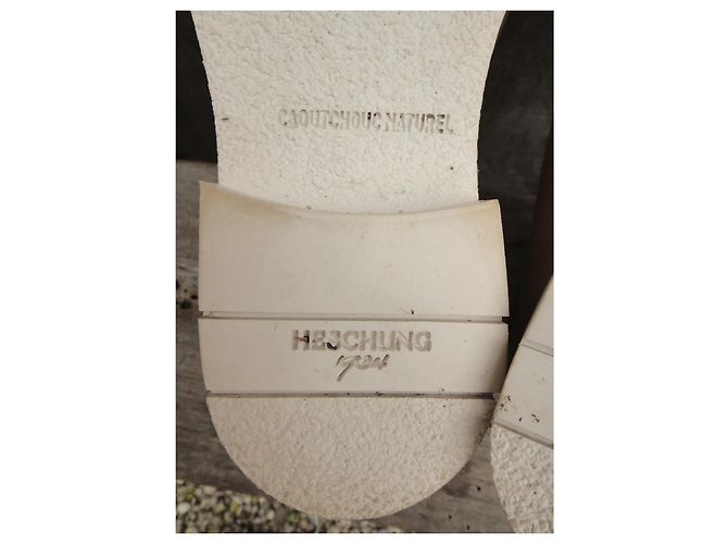 Heschung Stiefeletten Ginkgo Leder Beige - Ansicht 9