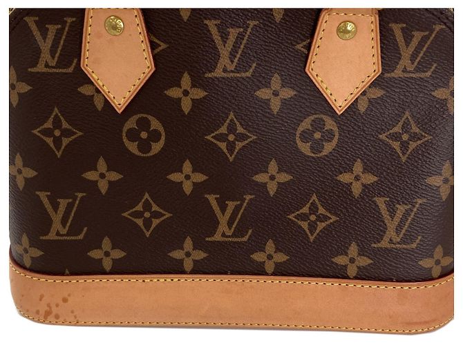 Louis Vuitton Alma BB Handtasche Monogramm - Ansicht 12