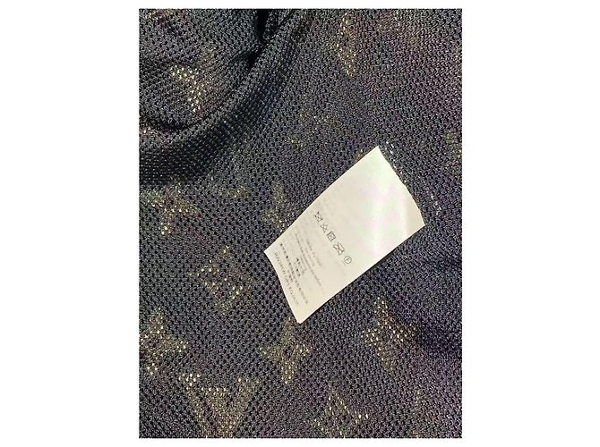 Abrigo Teddy Louis Vuitton Marrón Tweed Castaño - vista 4