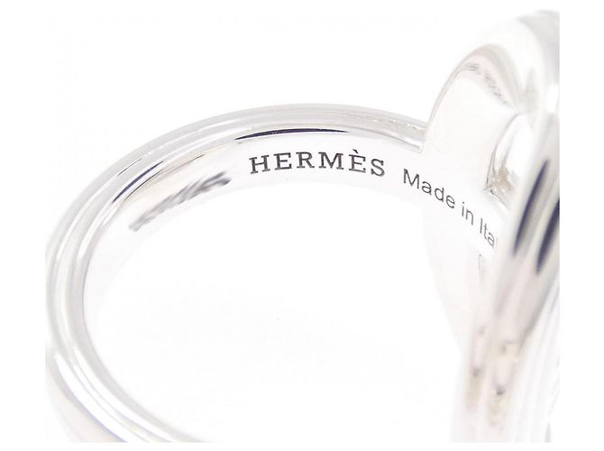 Doppelring Chaine d'Ancre 24 Hermès Silber - Ansicht 4
