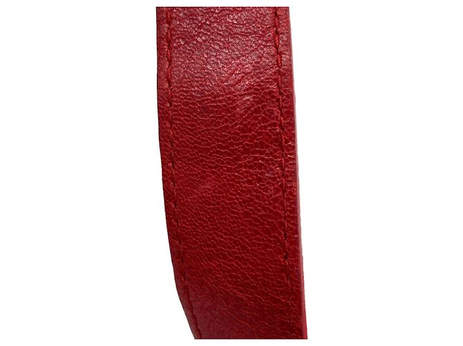 Borsa a mano mini pom classica Balenciaga Rosso - vista 22