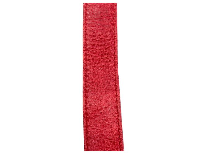 Borsa a mano mini pom classica Balenciaga Rosso - vista 24