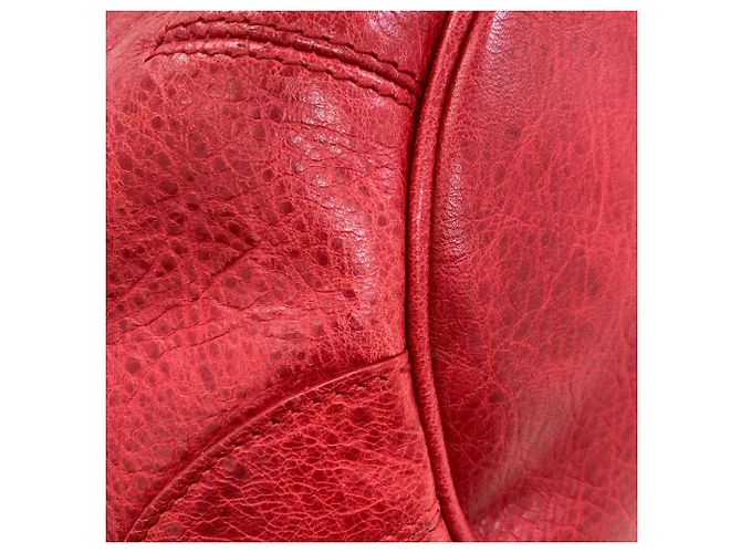 Borsa a mano mini pom classica Balenciaga Rosso - vista 31