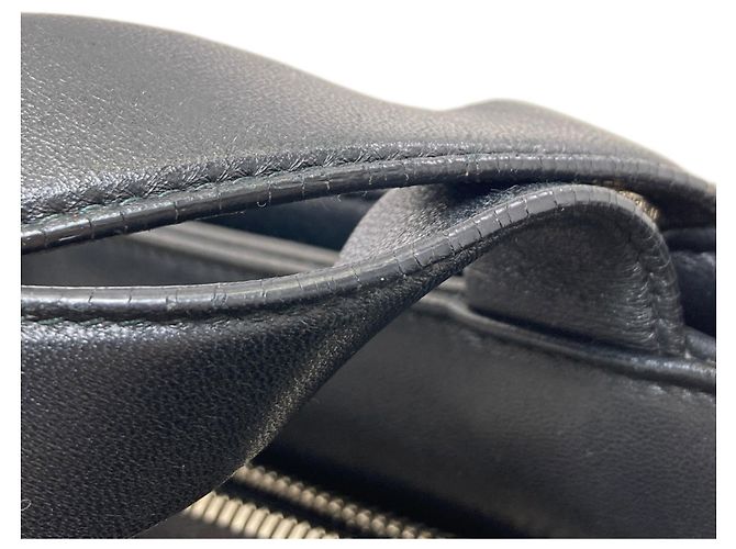 Schwarze Lammleder-Handtasche von Prada - Ansicht 20