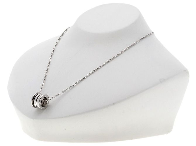 Bulgari Collana BVLGARI B-zero1 in oro bianco 18K - vista 4