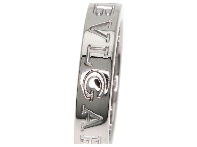 Bulgari Bvlgari Double Logo Diamantring aus 18K Weißgold - Ansicht 7