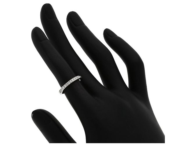 Anillo de diamantes media eternidad Tiffany & Co. - vista 7