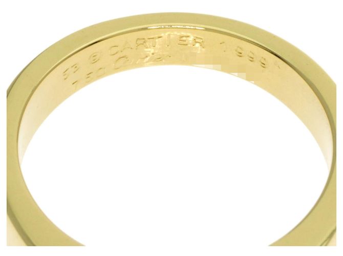 Anello Cartier Tank in oro giallo 18K con peridoto - vista 5