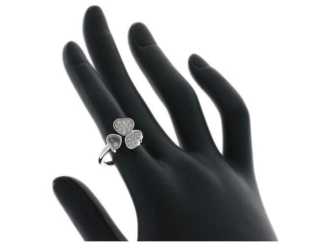 Anel de diamante Chopard Happy Heart Wing - vista 6
