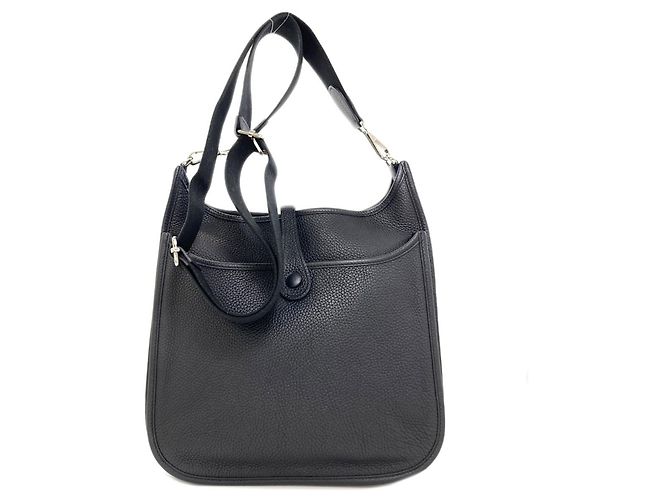 Hermès Evelyne 3 PM Schultertasche Schwarz - Ansicht 2