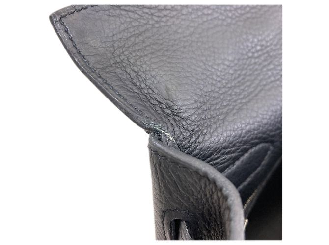Hermès Hermes Kelly 32 Handbag Black - view 15