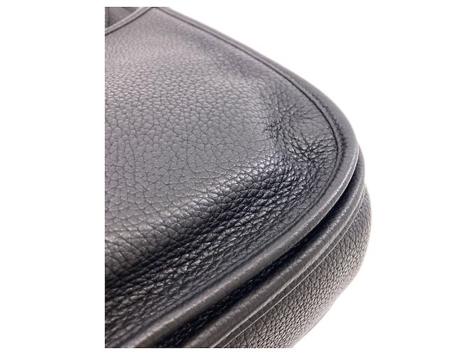 Hermès Evelyne 3 PM Schultertasche Schwarz - Ansicht 11