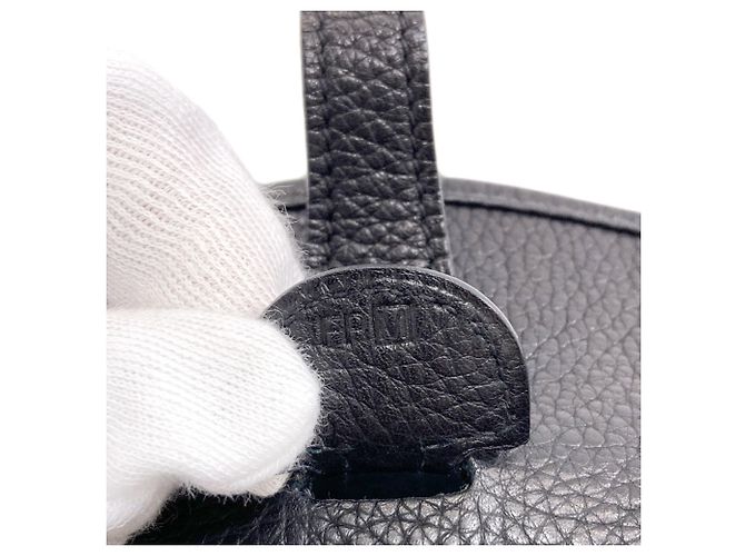 Hermès Evelyne 3 PM Schultertasche Schwarz - Ansicht 7