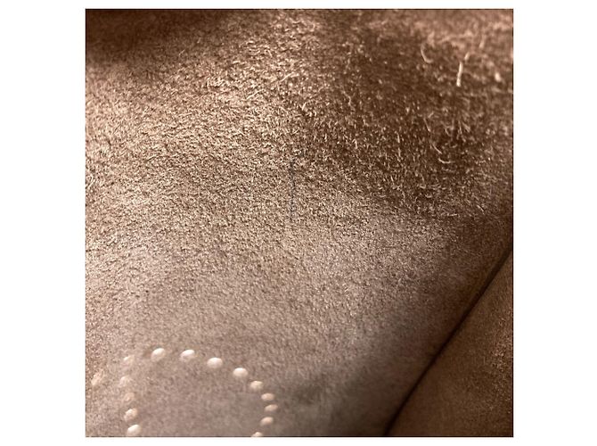 Hermès Evelyne 3 PM Schultertasche Taupe - Ansicht 8