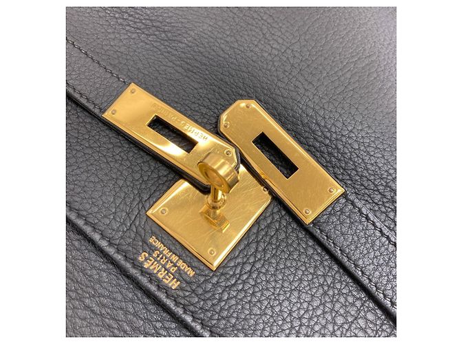 Borsa Hermès Kelly 32 Nero - vista 17
