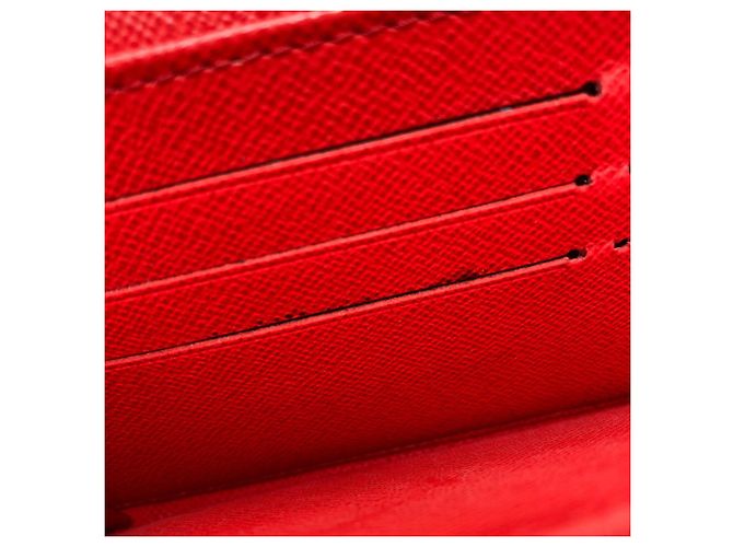Sarah Cartera larga de lona Monogram Louis Vuitton Roja Monograma - vista 13