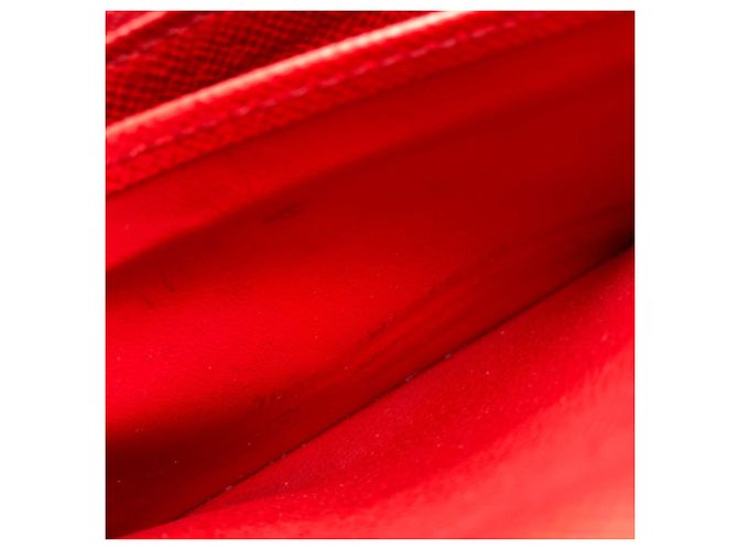 Sarah Cartera larga de lona Monogram Louis Vuitton Roja Monograma - vista 14
