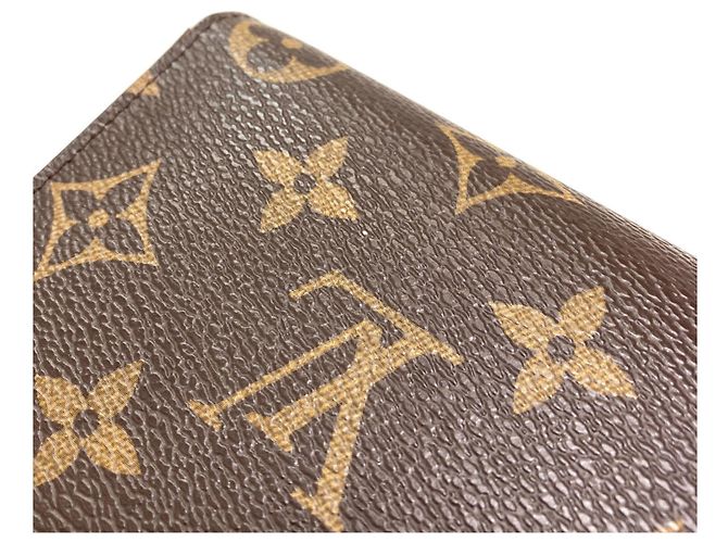 Sarah Cartera larga de lona Monogram Louis Vuitton Roja Monograma - vista 19