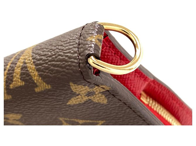 Portafoglio Lungo Insolite Monogram Louis Vuitton Rosso Monogramma - vista 11